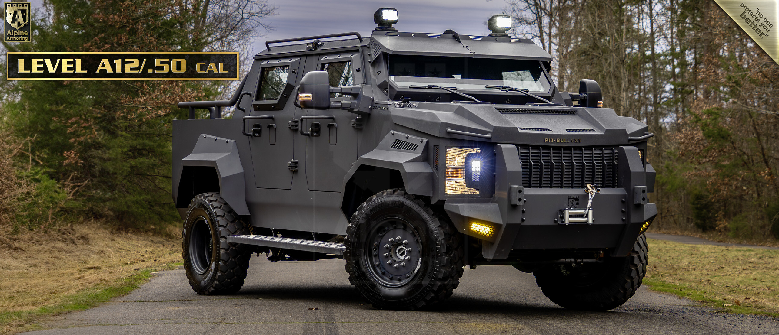 Armored SWAT Truck .50 Cal Protection - Pit-Bull® VXT | Alpine Armoring® USA