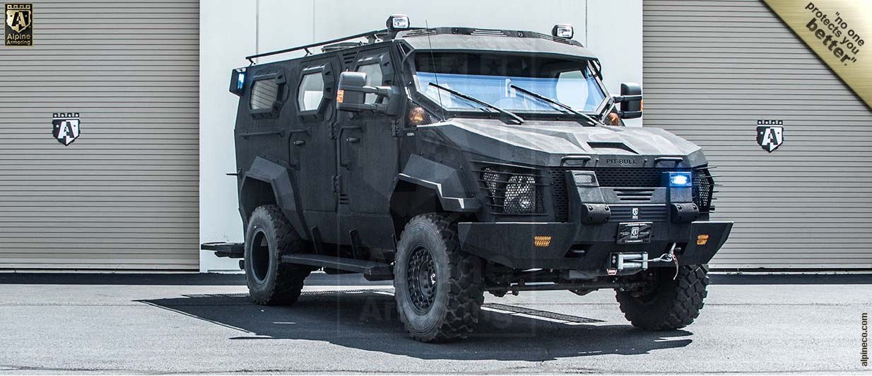 Alpine Armoring | Armored SWAT Truck | Pit-bull X®