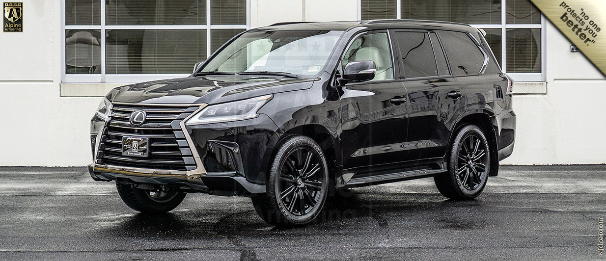 Armored Lexus LX570 Special Edition In Stock | Alpine Armoring® USA