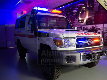 Armored Ambulance Toyota Land Cruiser 78 | Alpine Armoring® USA