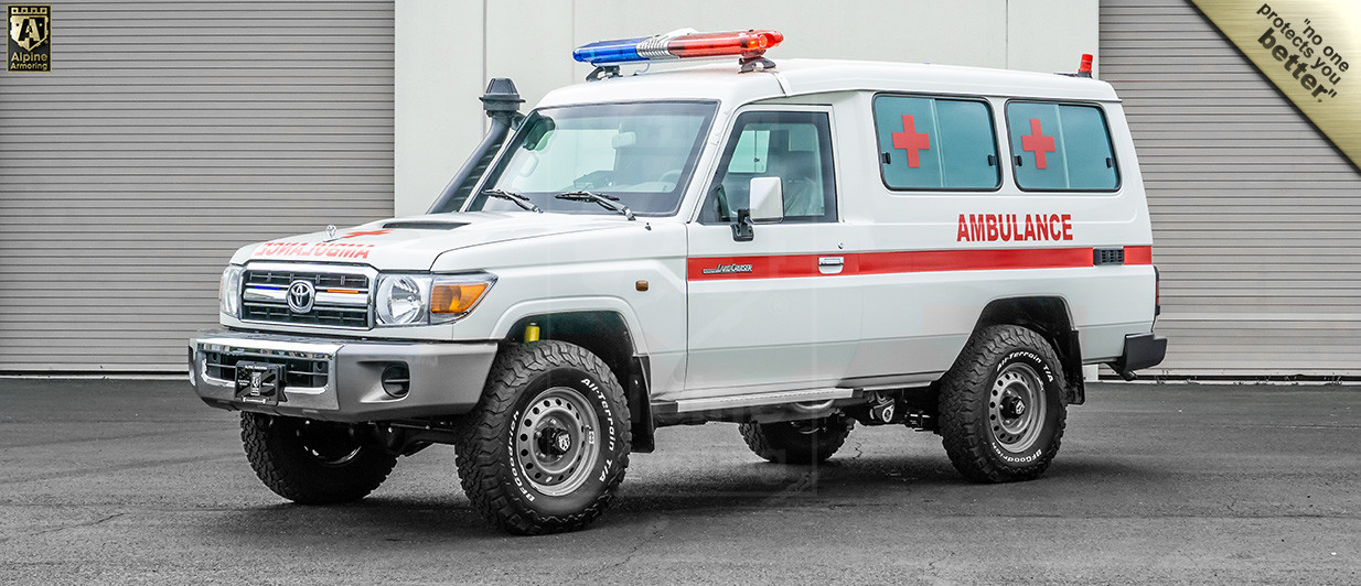 Armored Ambulance TLC 78 In Stock - Alpine Armoring® USA