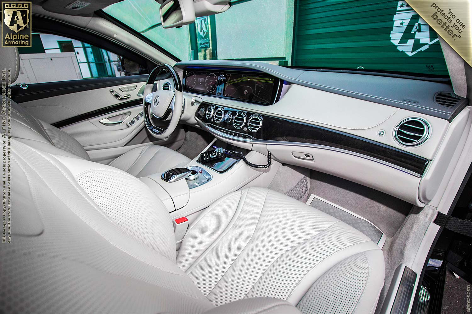 Inventory Armored Mercedes-Benz S560 Sedan Exterior/Interior VIN: 5805