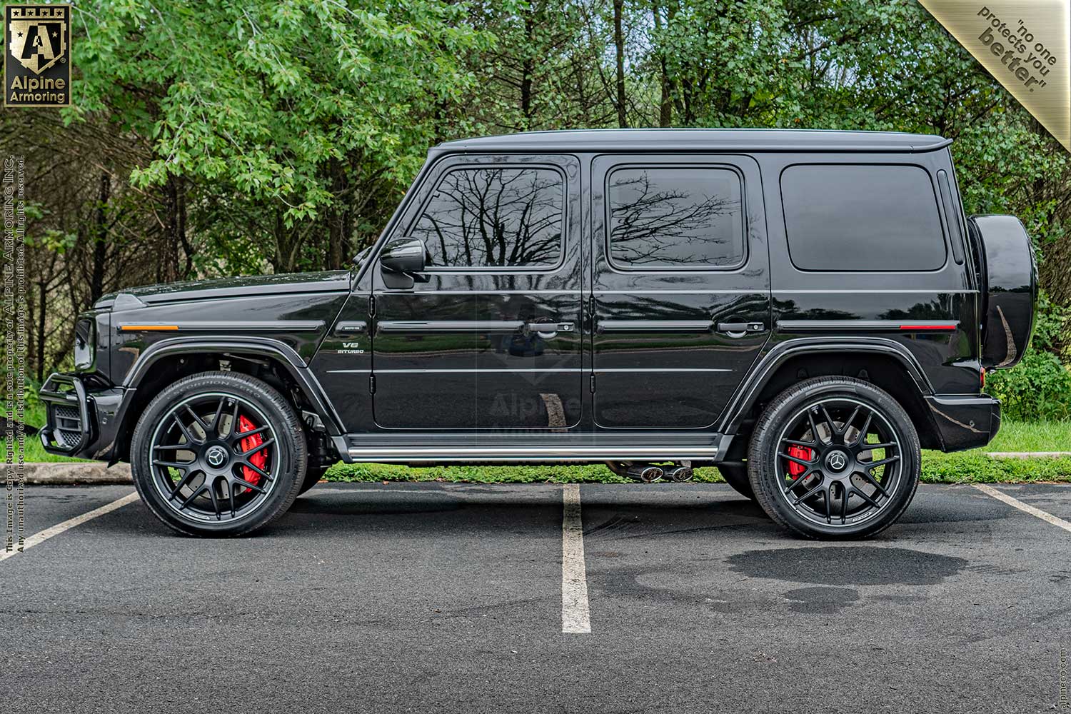 New Inventory Armored Mercedes-Benz G63 Level A9/B6+ Exterior & Interior Images VIN:5920