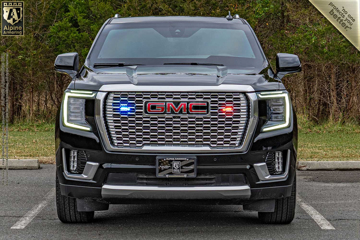 New Inventory armored GMC Yukon 4WD Denali Level A9/B6+ Exterior & Interior Images VIN:9835