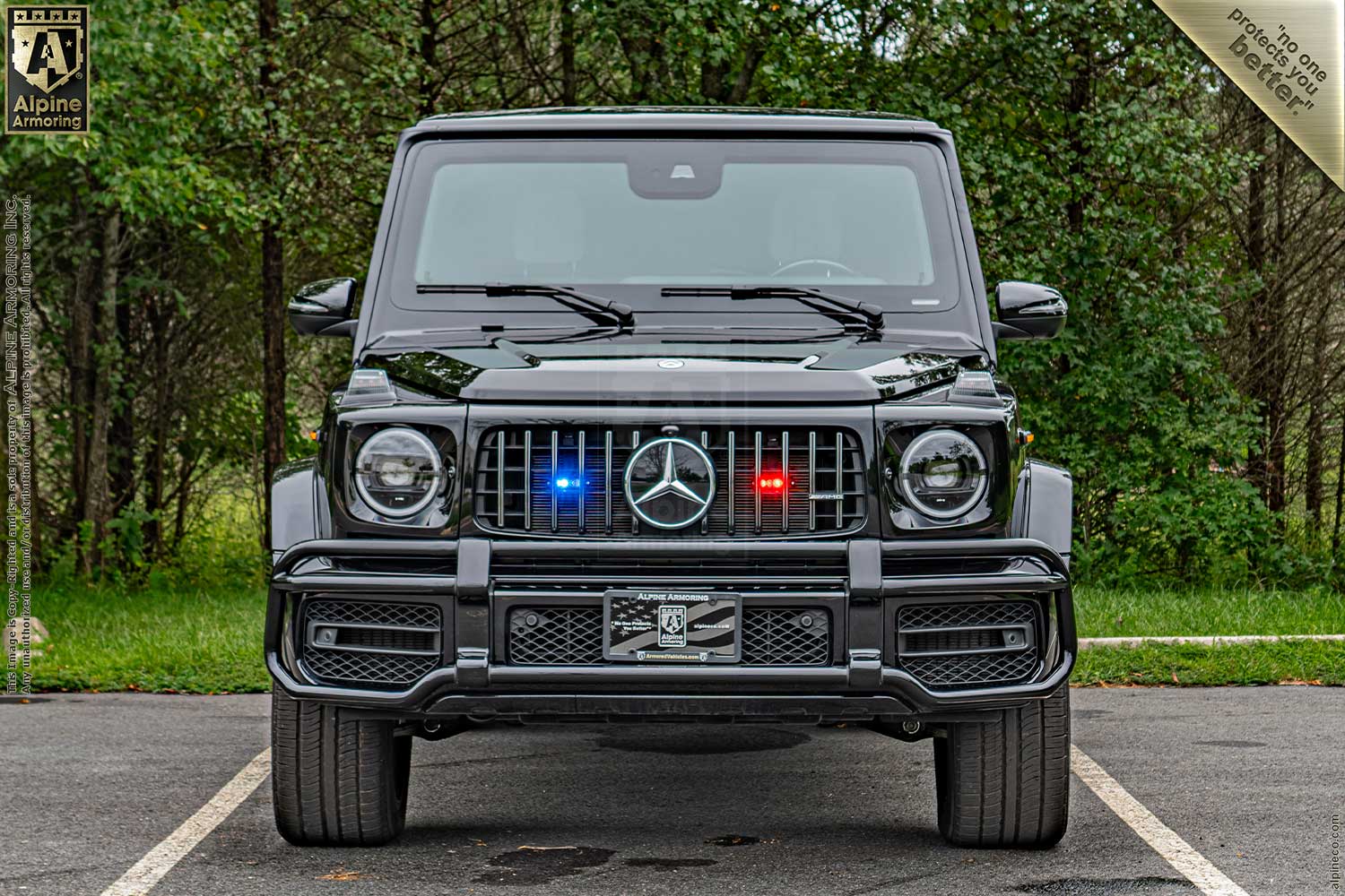 New Inventory armored Mercedes-Benz G63 Level A9/B6+  Exterior & Interior Images VIN:7379
