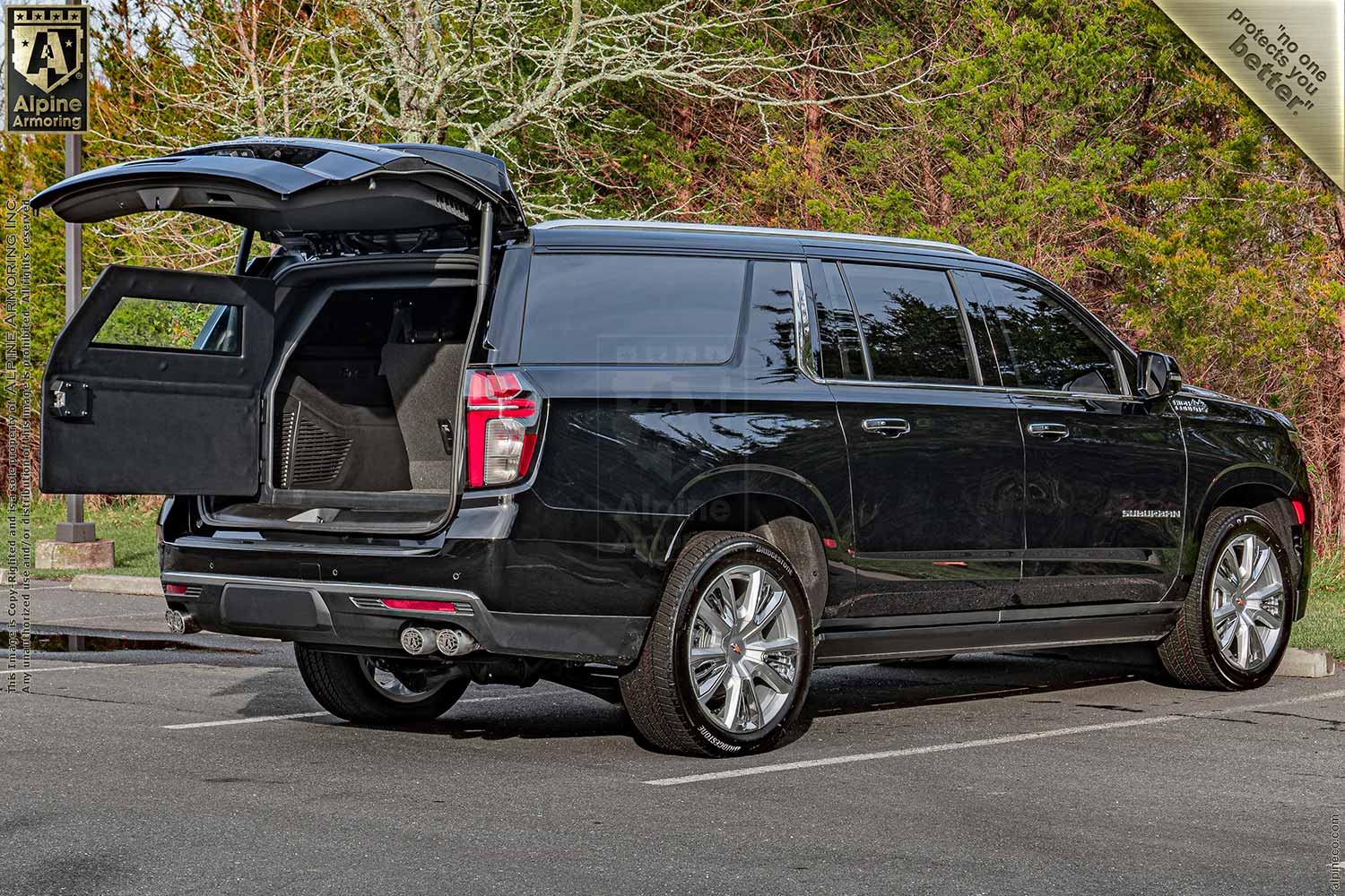 New Inventory armored Chevrolet Suburban High Country Exterior & Interior Images VIN:6562