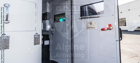 Armored CIT Van | Armored Ford Transit 350 | Alpine Armoring® USA