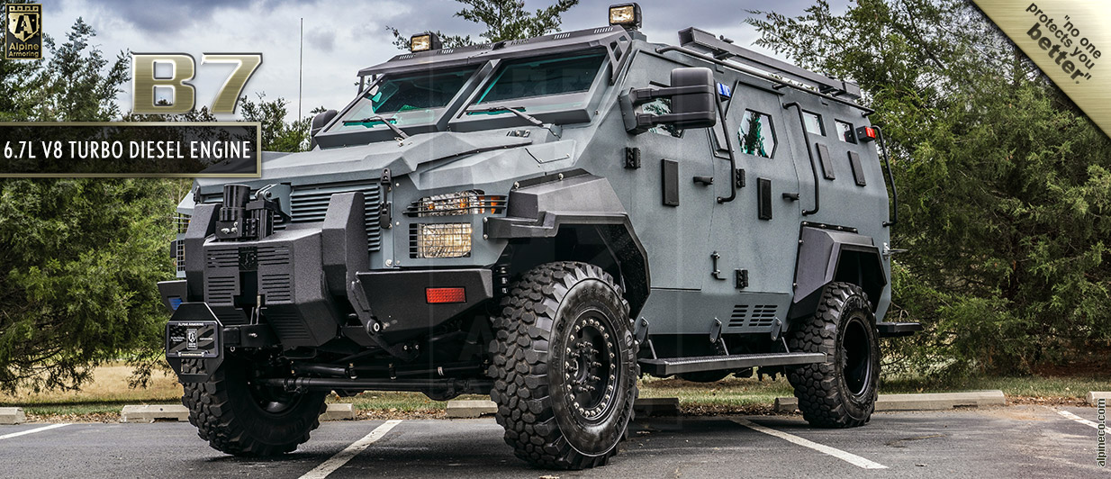 .50 Cal Protect SWAT Truck APC | Alpine Armoring® USA