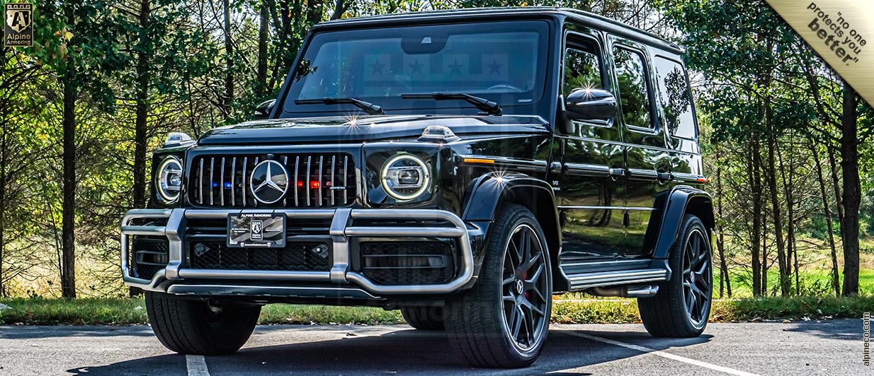 New Armored Mercedes-Benz G63 AMG In Stock | Alpine Armoring® USA