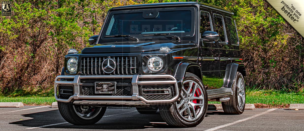 Armored Bulletproof Mercedes-Benz G63 AMG For Sale | Alpine Armoring® USA
