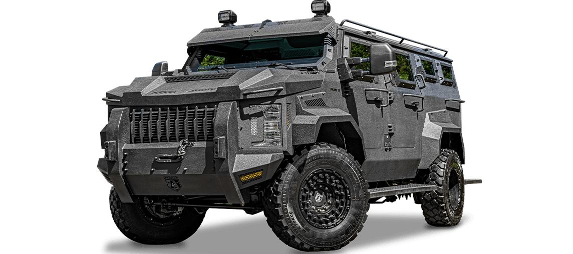 Armored SWAT Truck .50 Cal Protection - Pit-Bull® VX | Alpine Armoring® USA