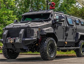 Armored SWAT Truck .50 Cal Protection - Pit-Bull® VX | Alpine Armoring® USA