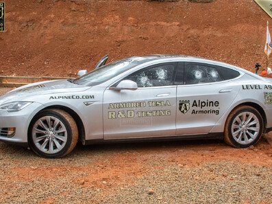 Armored Tesla Model S | Alpine Armoring® USA