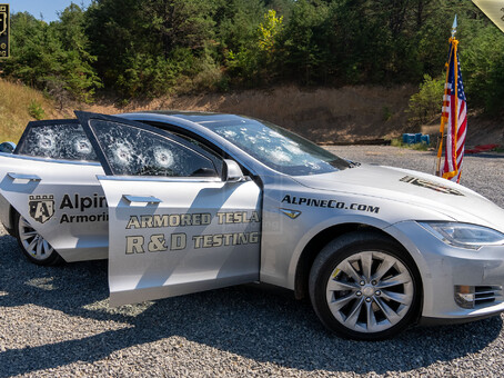Armored Tesla Model S | Alpine Armoring® USA